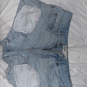 jean shorts